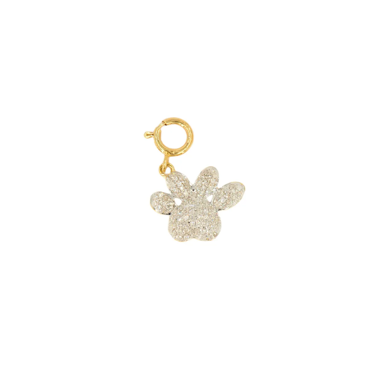 10k Yellow Gold and Diamond '' Charm - 10013