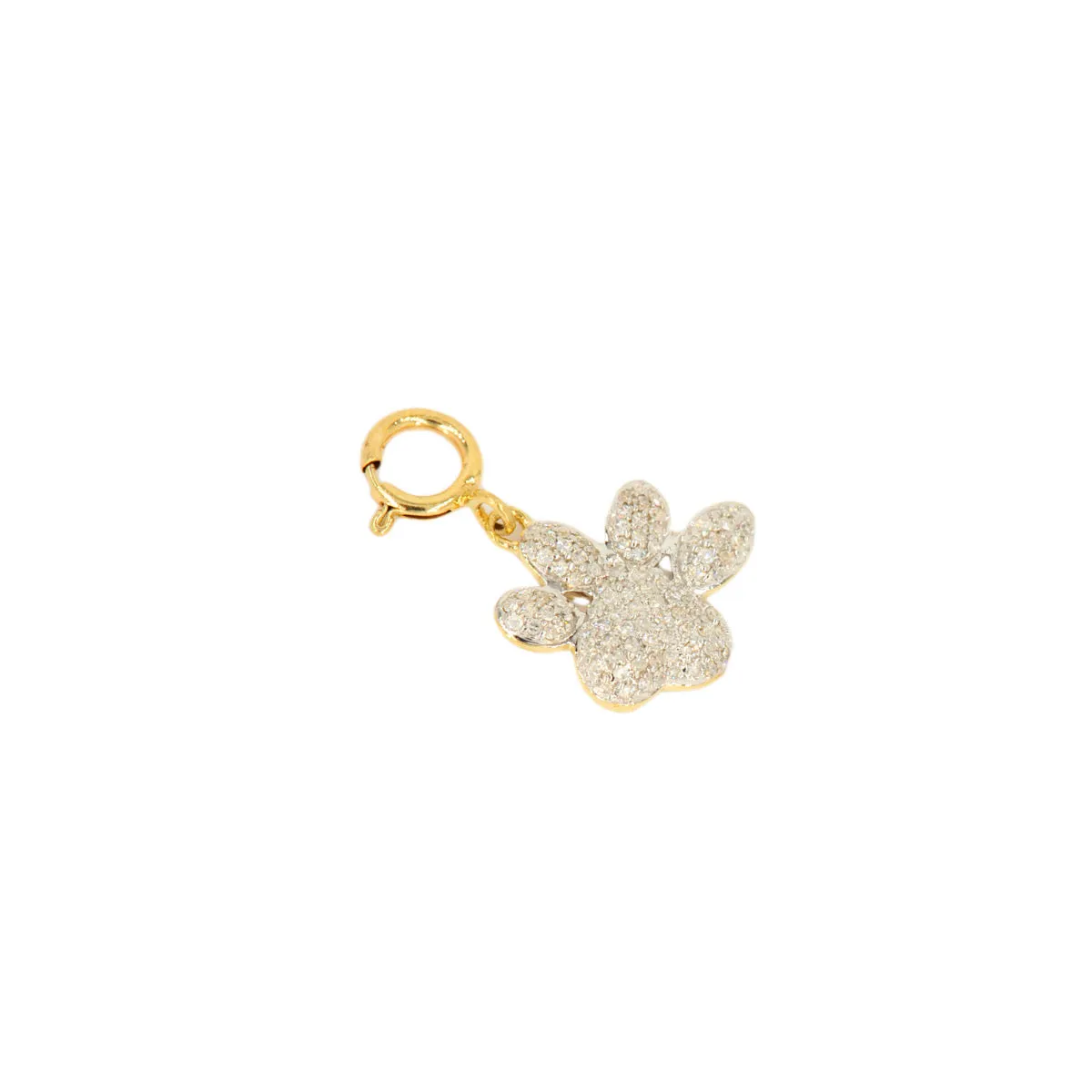 10k Yellow Gold and Diamond '' Charm - 10013