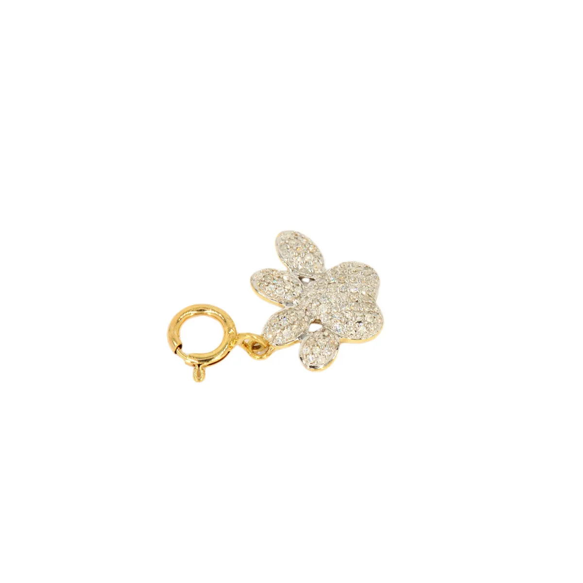 10k Yellow Gold and Diamond '' Charm - 10013