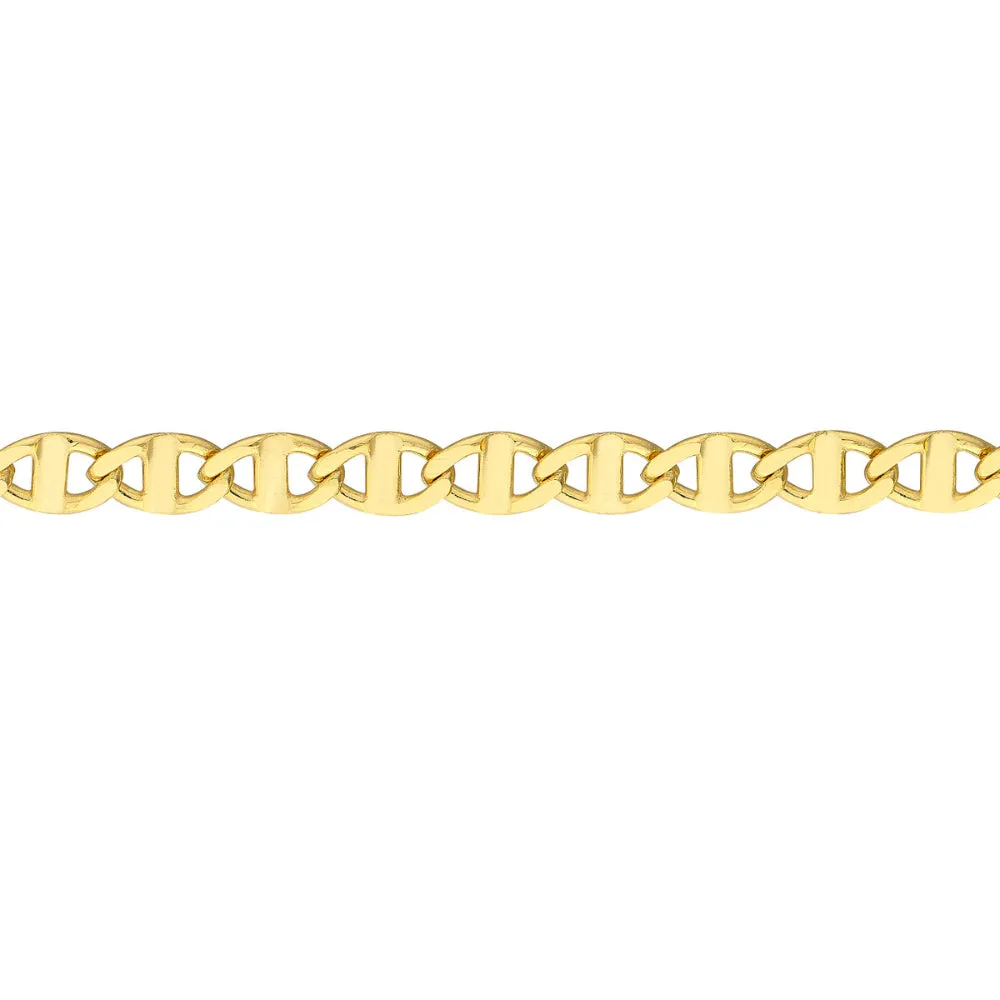 14k Gold Adjustable Anklet