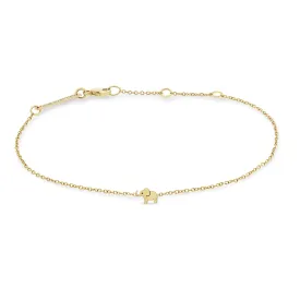 14k Itty Bitty Elephant Bracelet