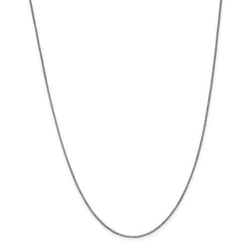 14KT GOLD 1MM BOX CHAIN NECKLACE-4 LENGTHS