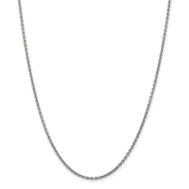 14KT Gold 2.2MM Cable Chain Necklace - 4 Lengths