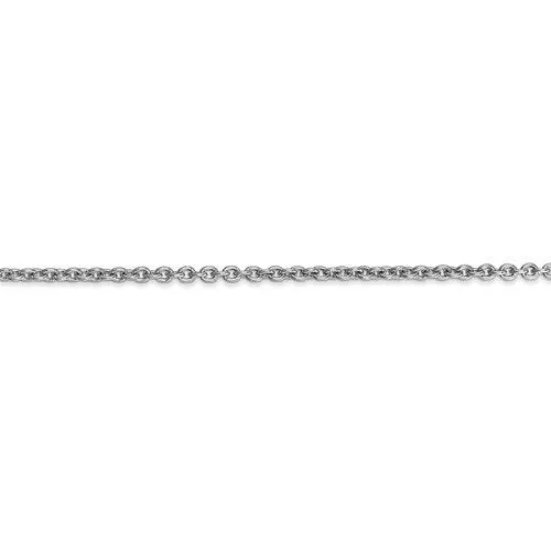 14KT Gold 2.2MM Cable Chain Necklace - 4 Lengths