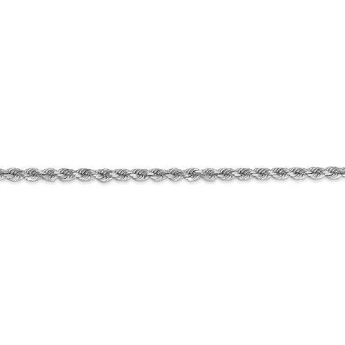 14KT Gold 2.75MM Diamond Cut Rope Chain - 4 Lengths Available