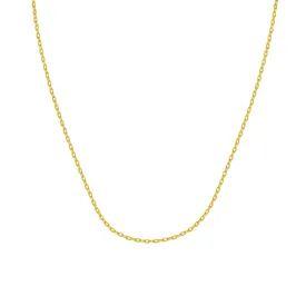 14kt Yellow Gold Designer Rolo Chain, 24"