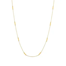 16" Marigold Bar Chain Necklace