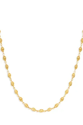 18k Gold Vermeil Lucky Eyes Choker