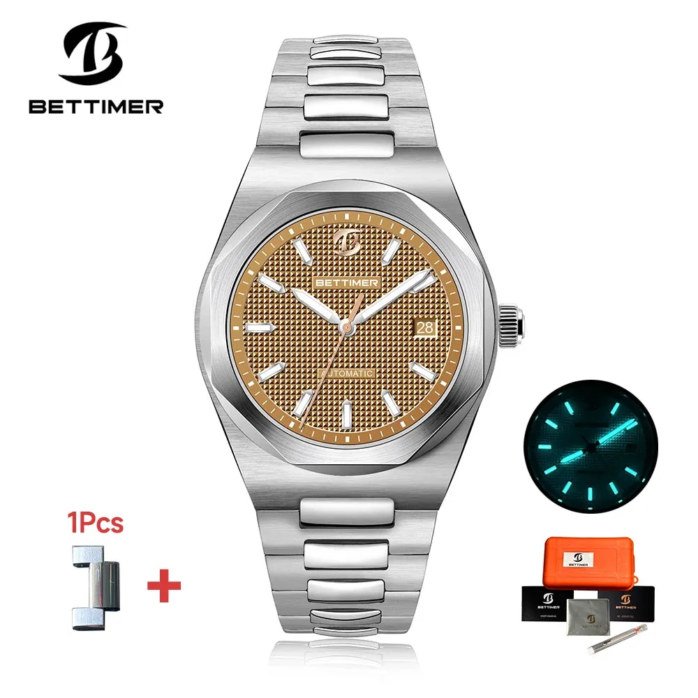 2024 New BETTIMER Men's Automatic Mechanical Watches.