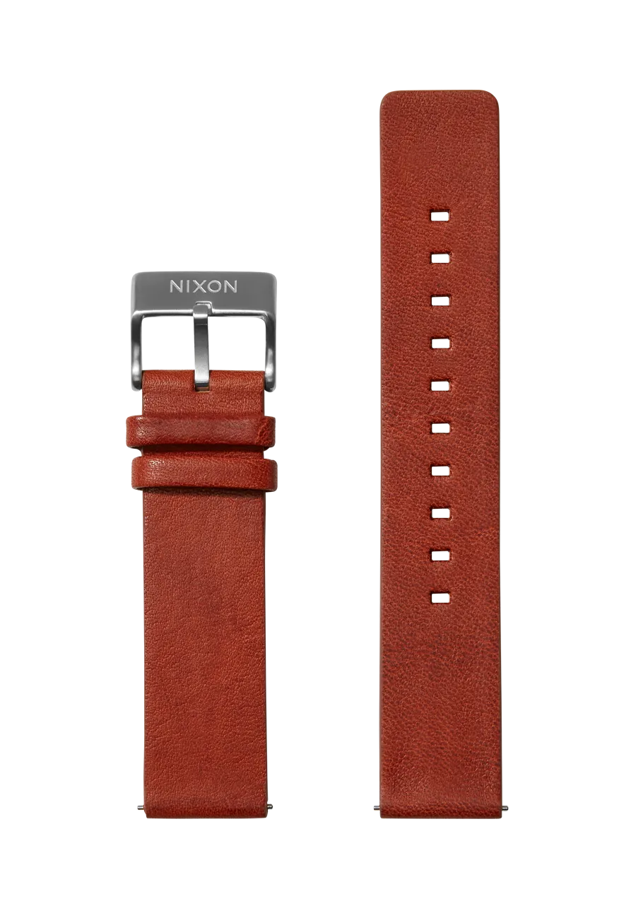 20mm Veg Tanned Leather Band - Brown