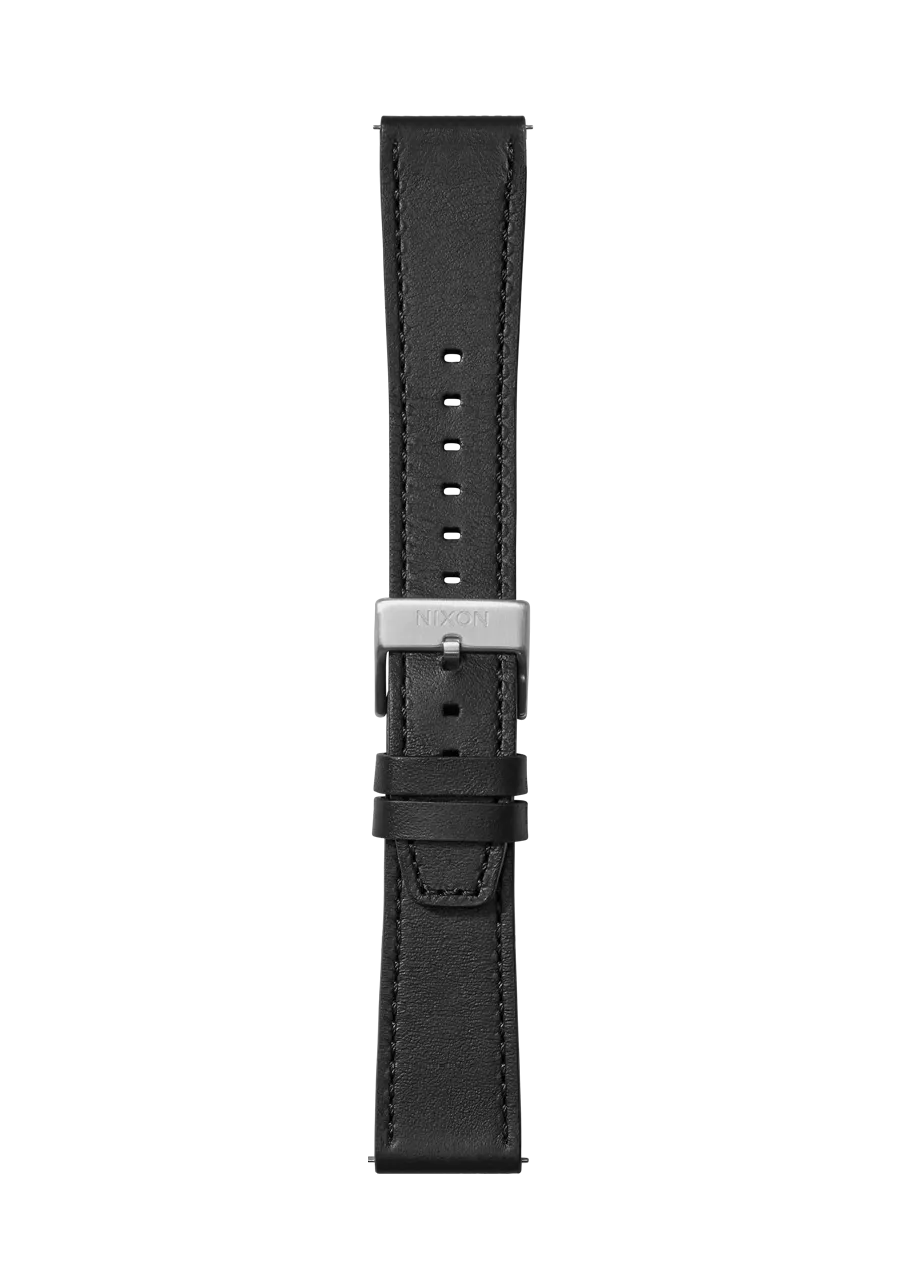 23mm Horween Leather Band - Black