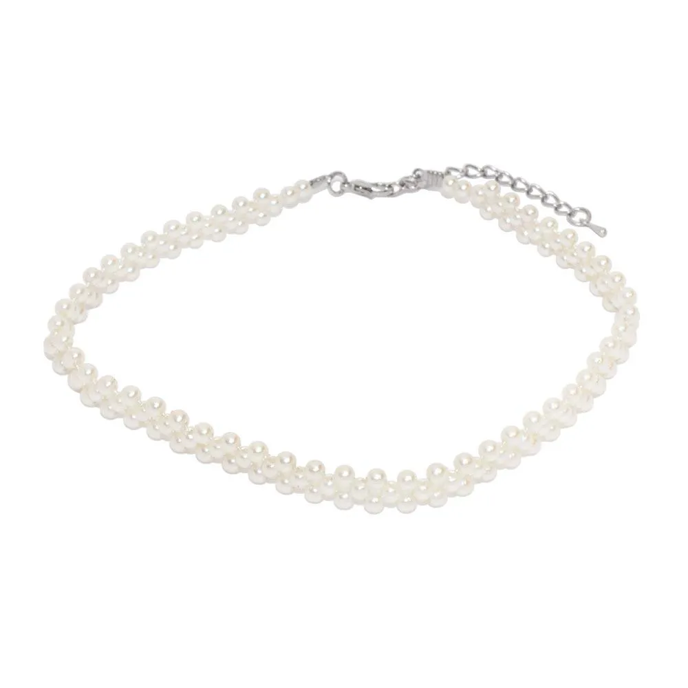 3 Strand Pearl Choker