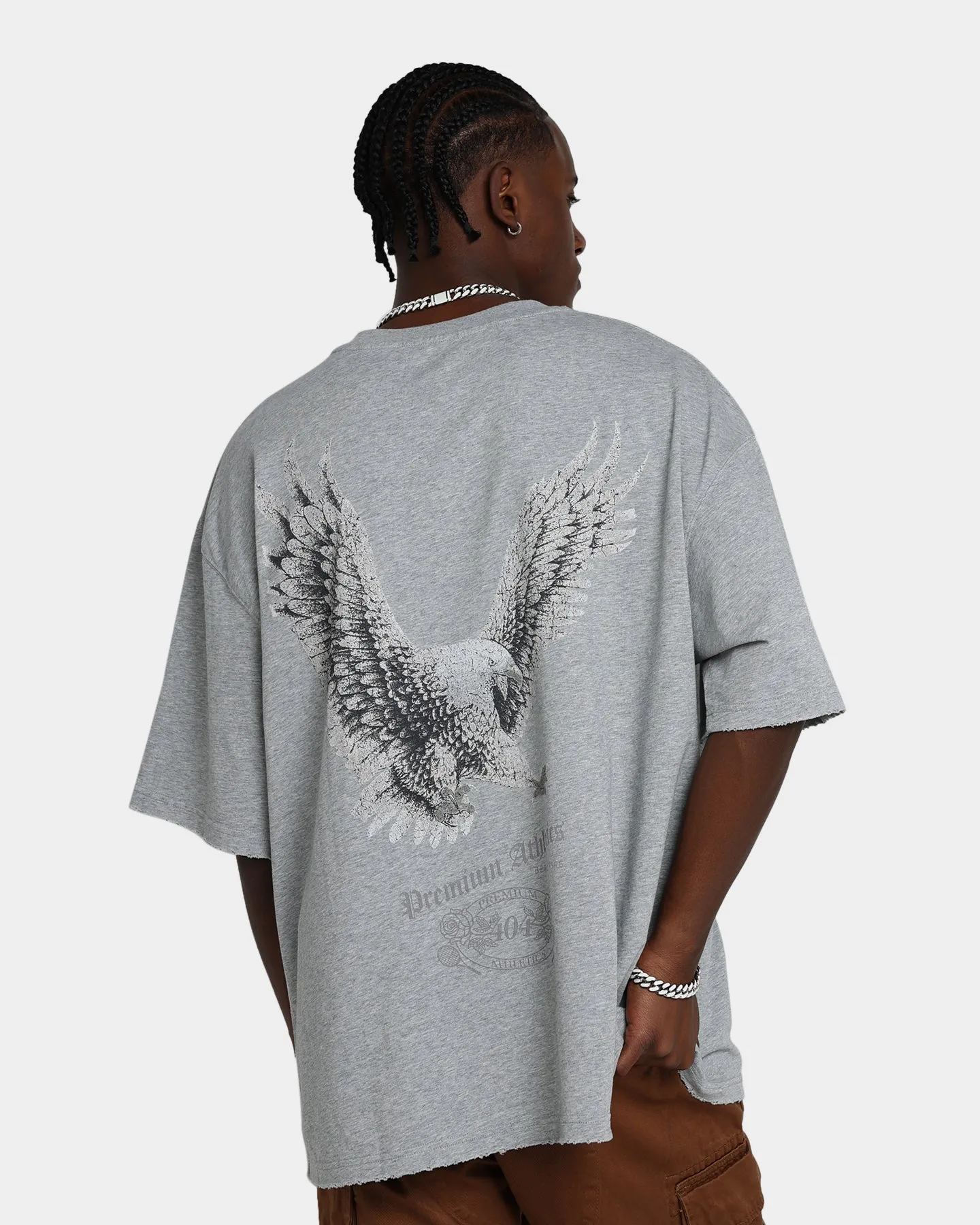 404 Flight Vintage T-Shirt Grey Marle