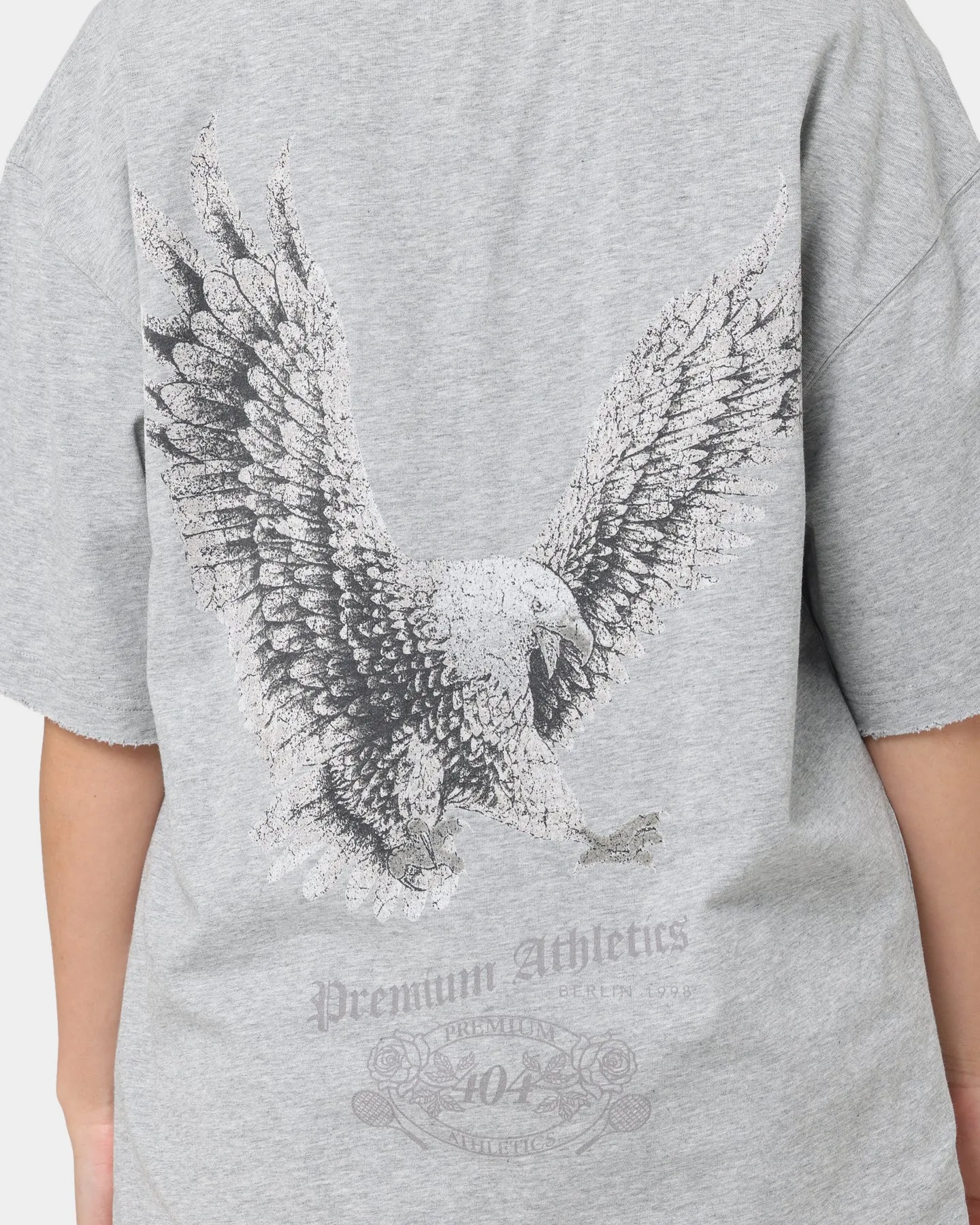 404 Flight Vintage T-Shirt Grey Marle