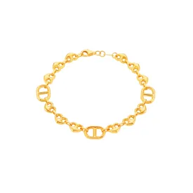 916 Gold Petite Minimalist Bracelet