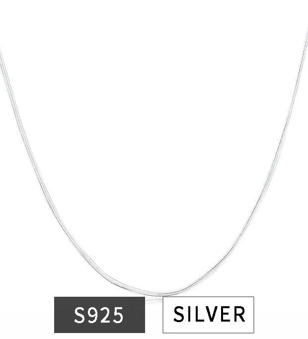 925 Sterling Silver 22 Inch 2mm Snake Chain Necklace