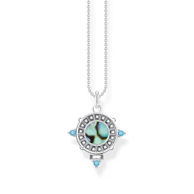 Abalone Coin Necklace