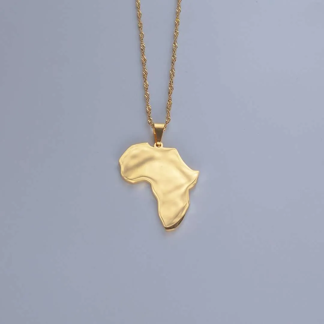 Africa Gold Filled Necklace