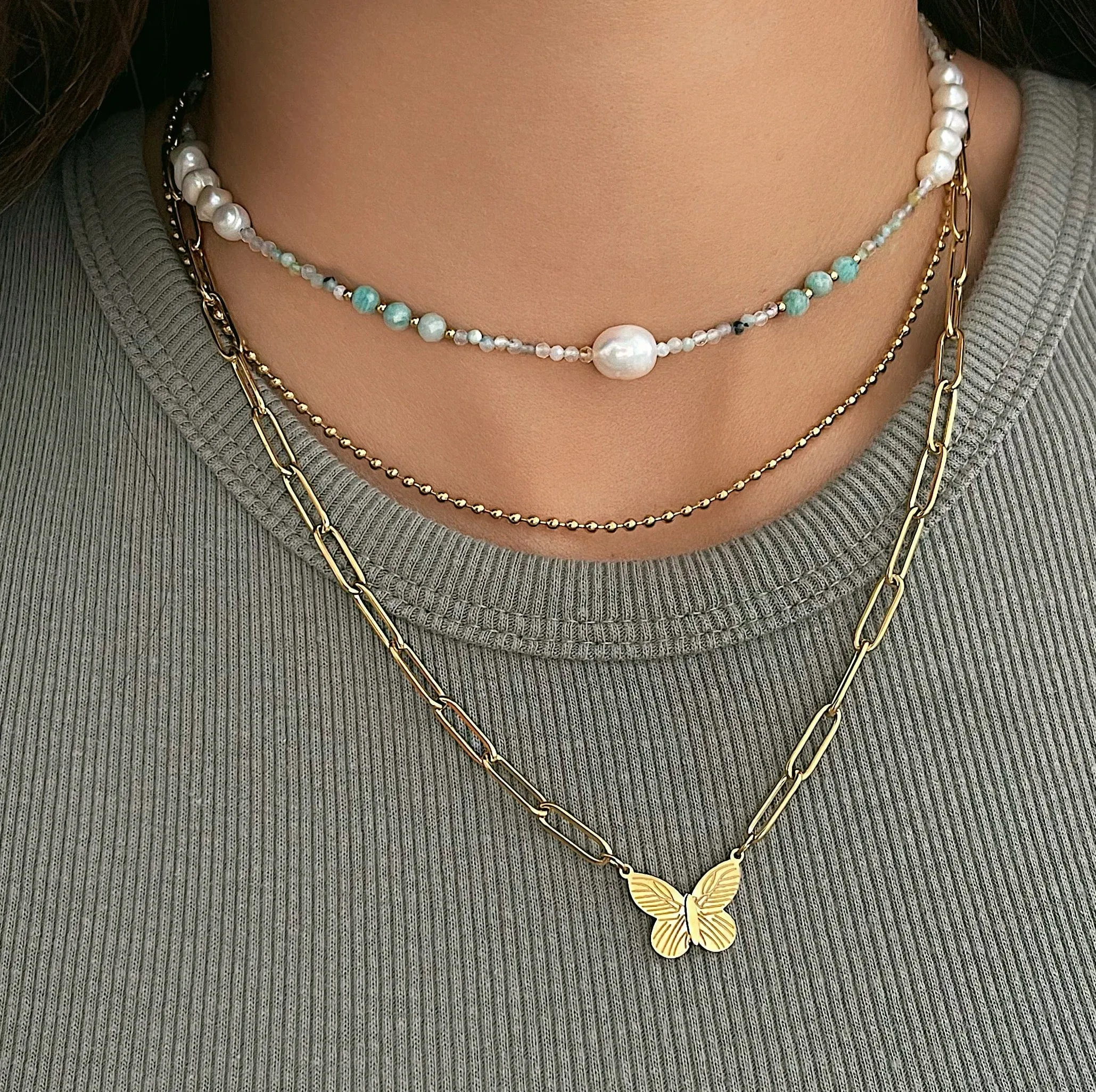 Amara Pearl Choker