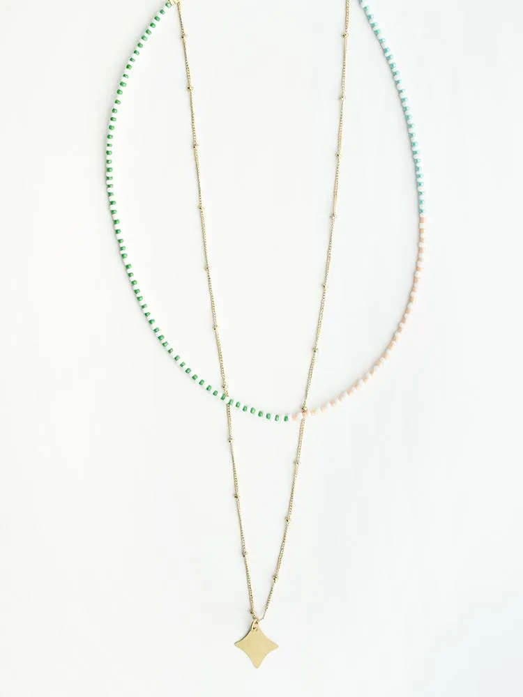 Americana Layered Necklace - Multi