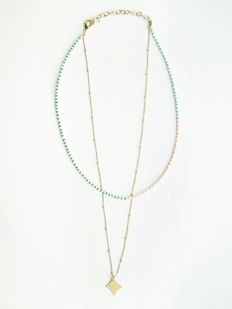 Americana Layered Necklace - Multi