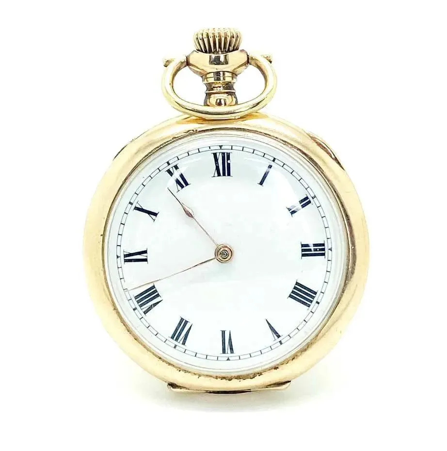 Antique Edwardian 1903 14k Gold Filled Pocket Watch