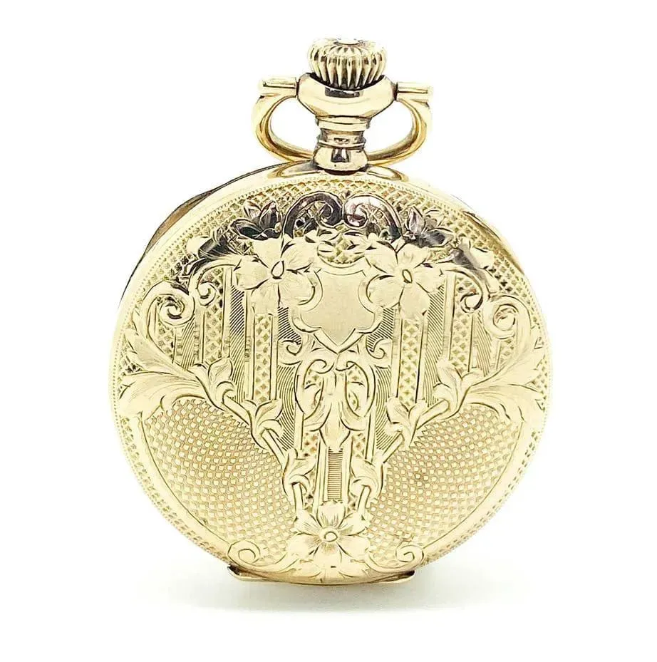 Antique Edwardian 1903 14k Gold Filled Pocket Watch