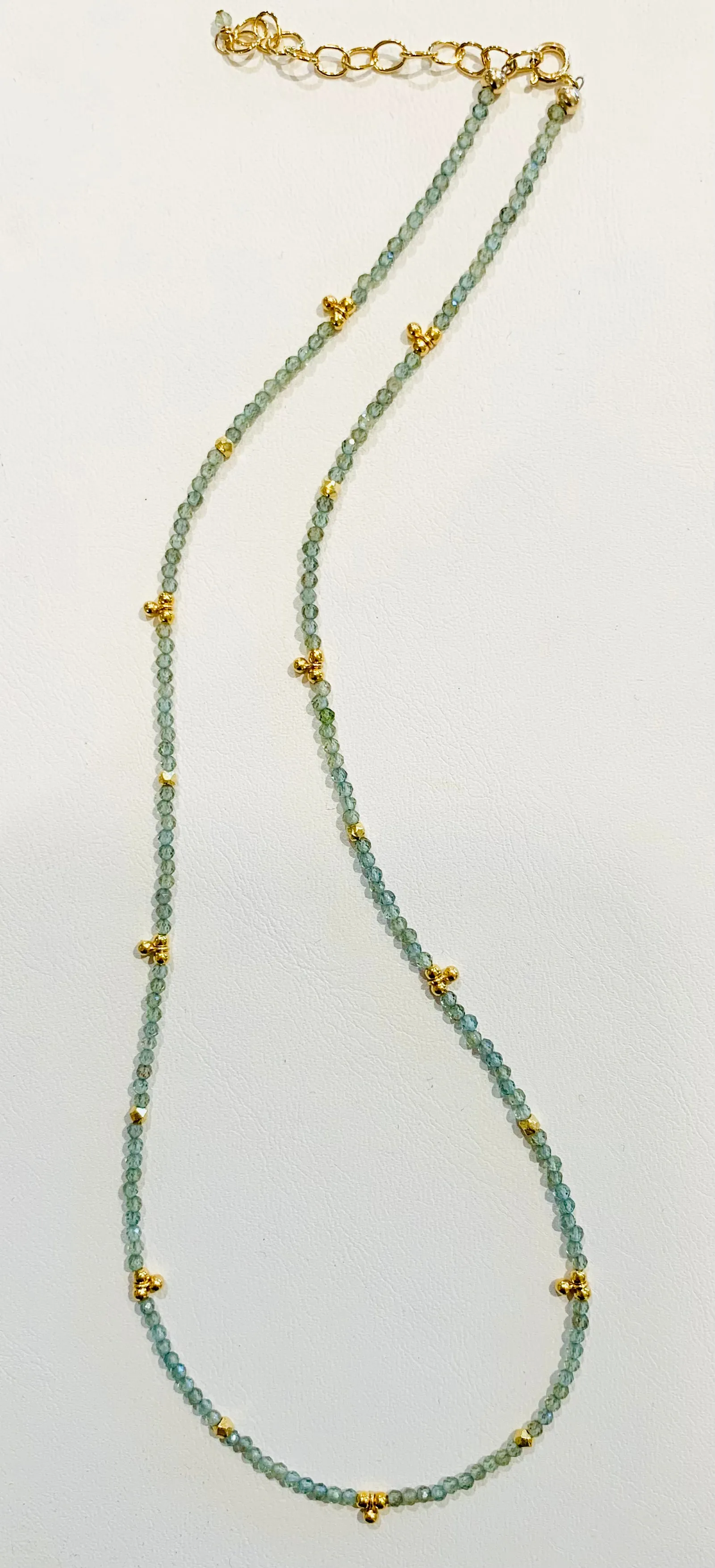 Apatite Beaded Necklace