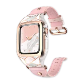 Apple Watch 38mm Cosmo Case - Marble Pink