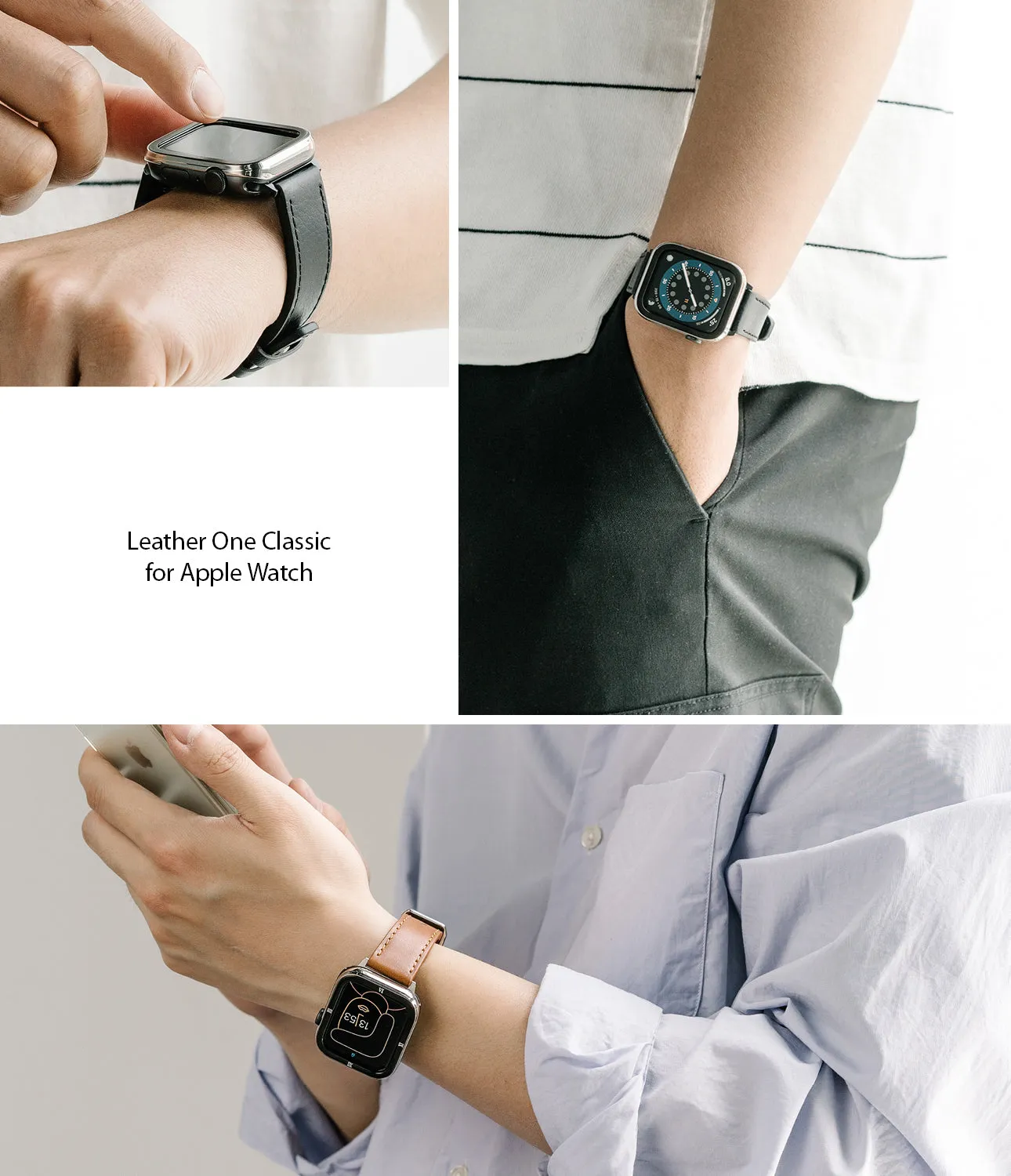 Apple Watch 40mm / 38mm | Leather One Classic Band