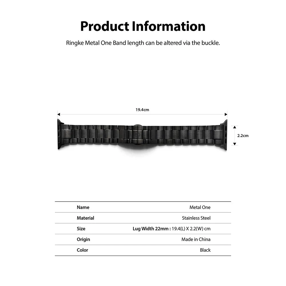 Apple Watch 49mm / 45mm / 44mm / 42mm | Metal One Band