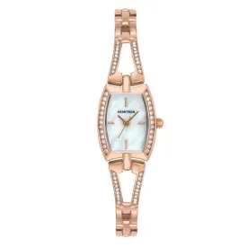 Armitron Rose Gold Band White Mother of Pearl Dial Women's Watch - 755502MPRG