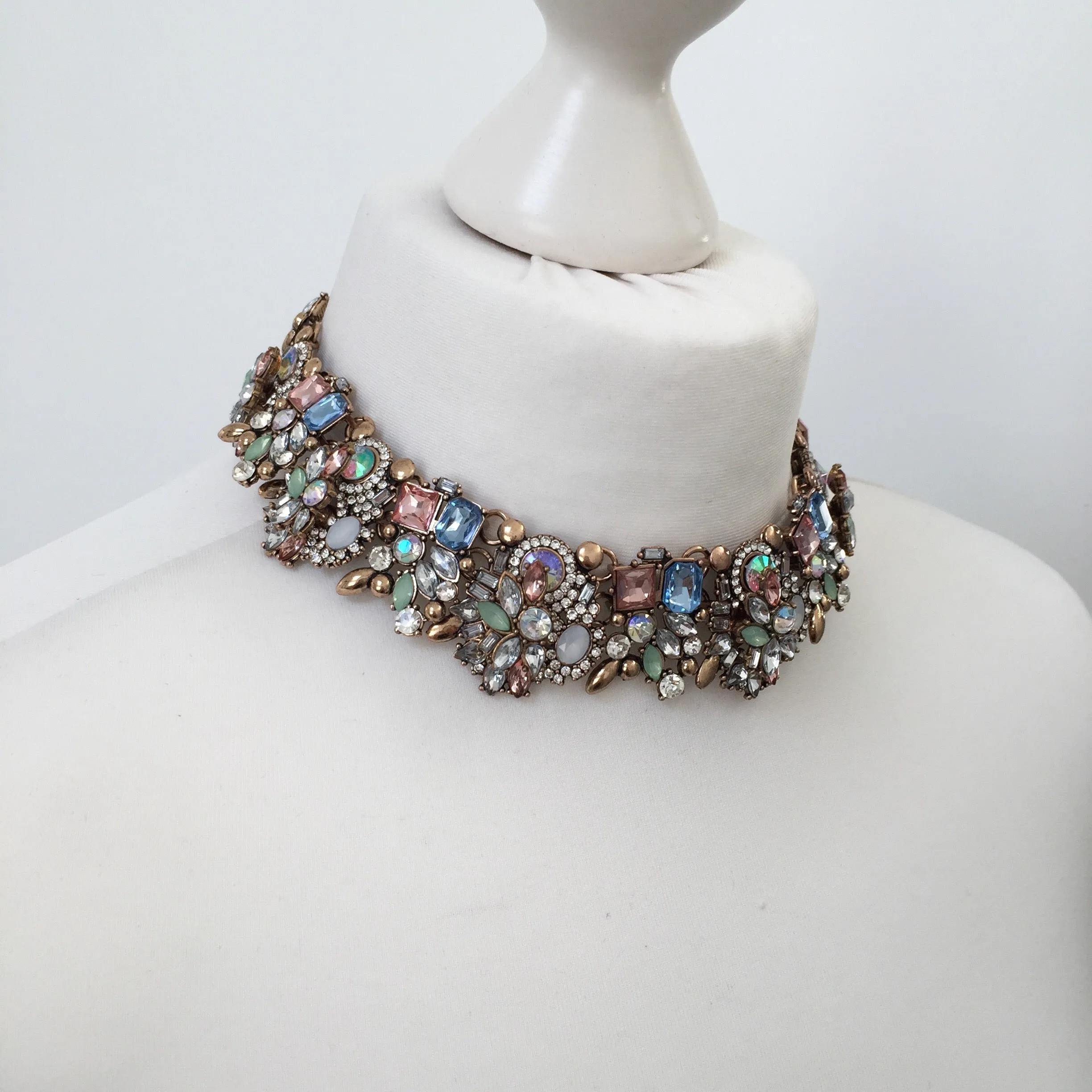 ASHA Pastel Statement Choker