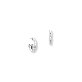 Astrea Hoop Earrings White Gold