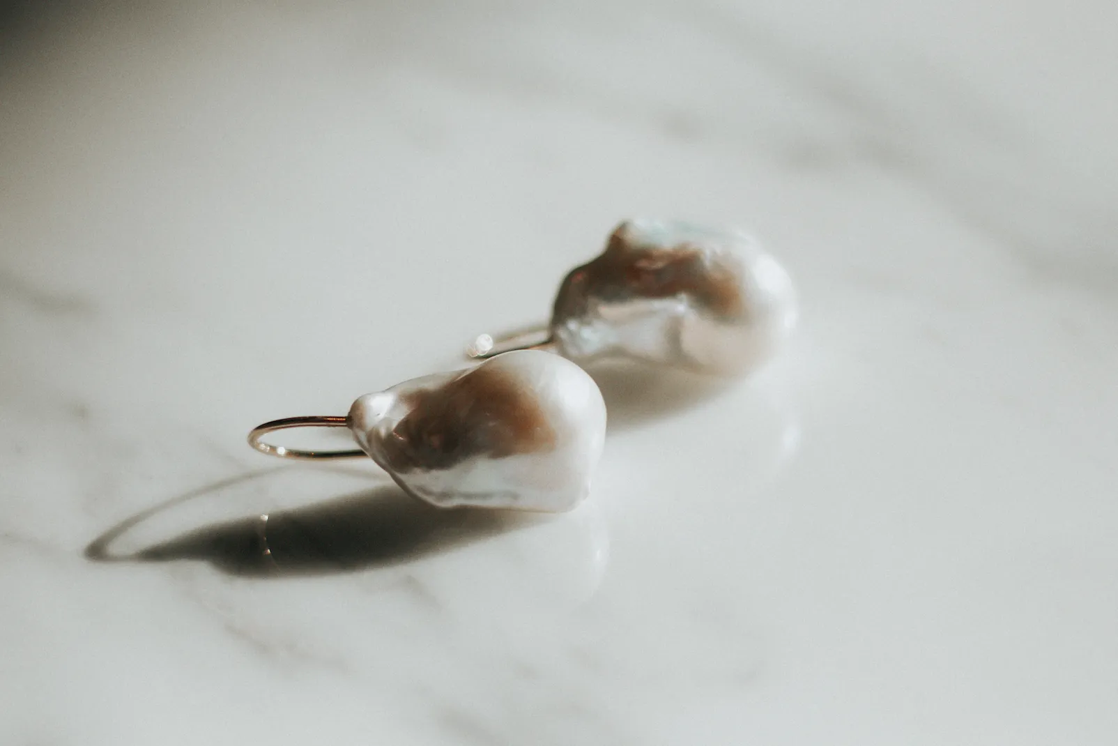 Baroque Pearl Drop Earrings