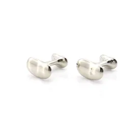 Basic Bean Shape Cufflinks