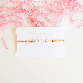 Beaded Blondes | Chi O Color Sorority Bracelet