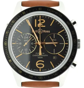 Bell & Ross  Vintage Flyback GMT Chronograph BRV126-FLY-GMT/SCA