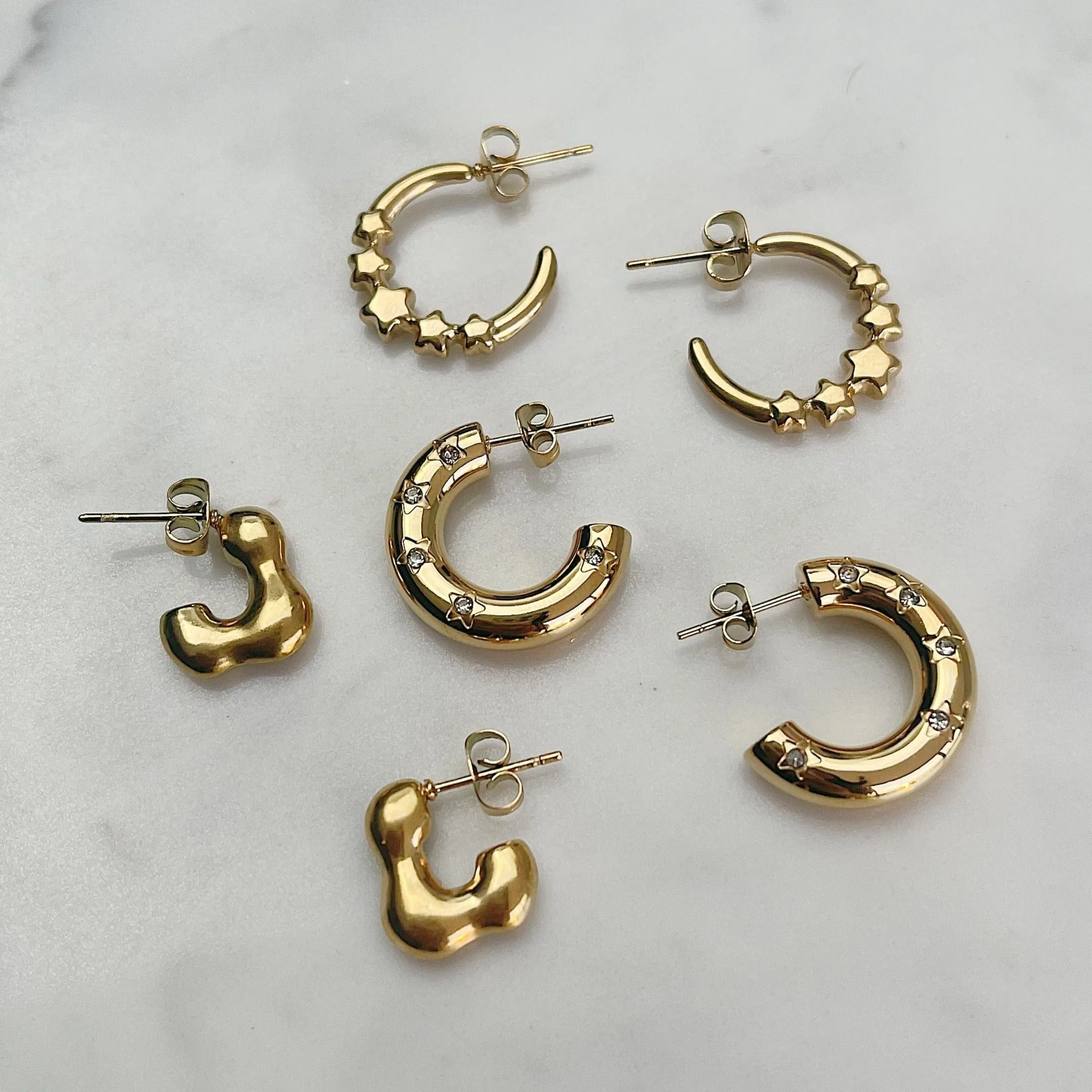 Betsy Hoop Earrings