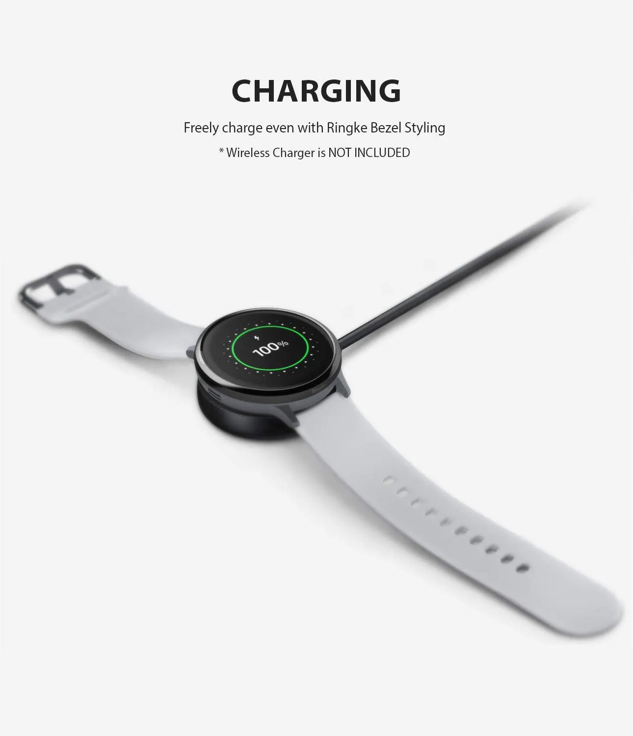 Bezel Styling Cover for Galaxy Watch Active 2 44mm (2019) - GW-A2-44-03 [Stainless Steel]