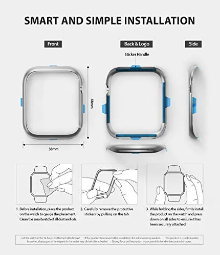 Bezel Styling for Apple Watch 44mm for Series 4 / 5 / 6 / SE - 44  (ST)