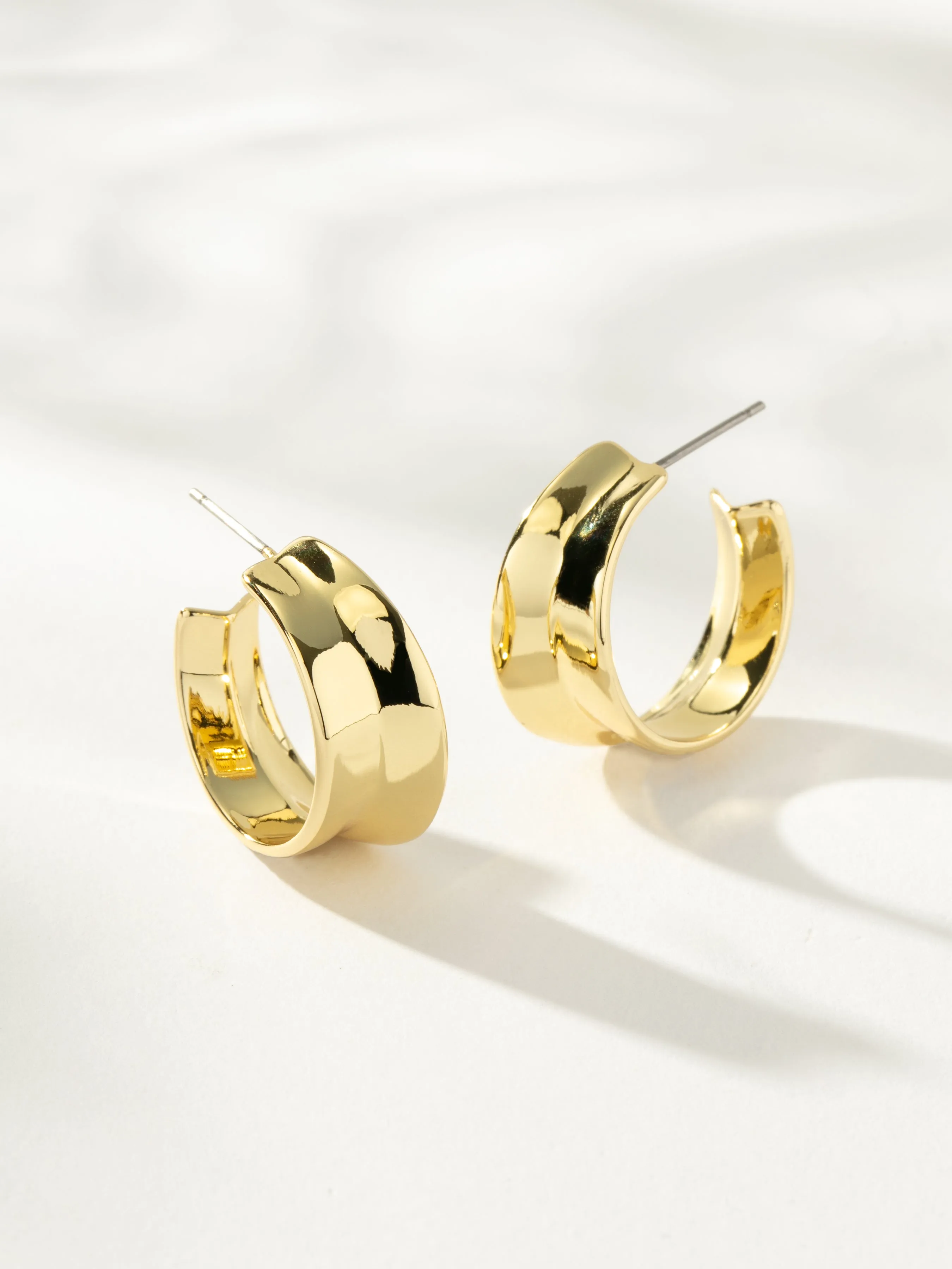 Bold Balance Hoop Earrings