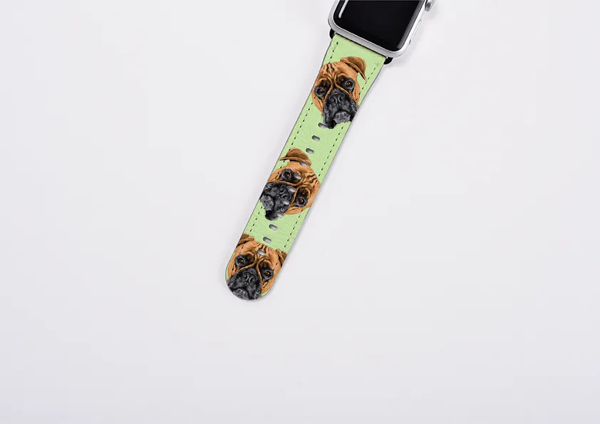 Boxer Mint Apple Watch Strap