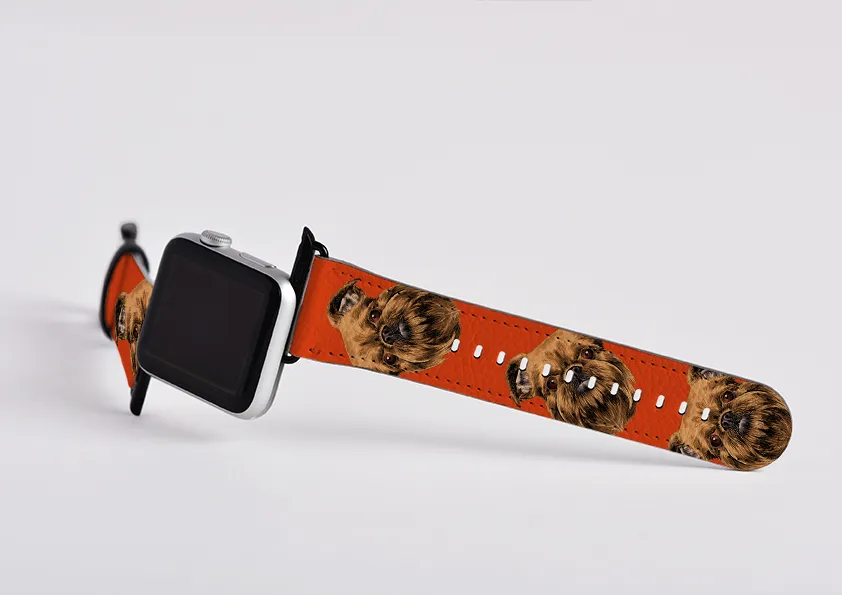 Brussels Griffon Orange Apple Watch Strap