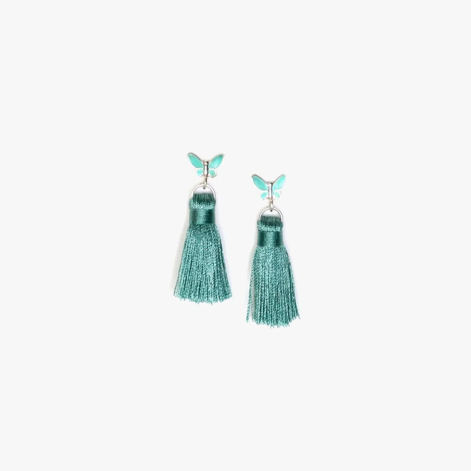 Butterfly Tassel Earrings