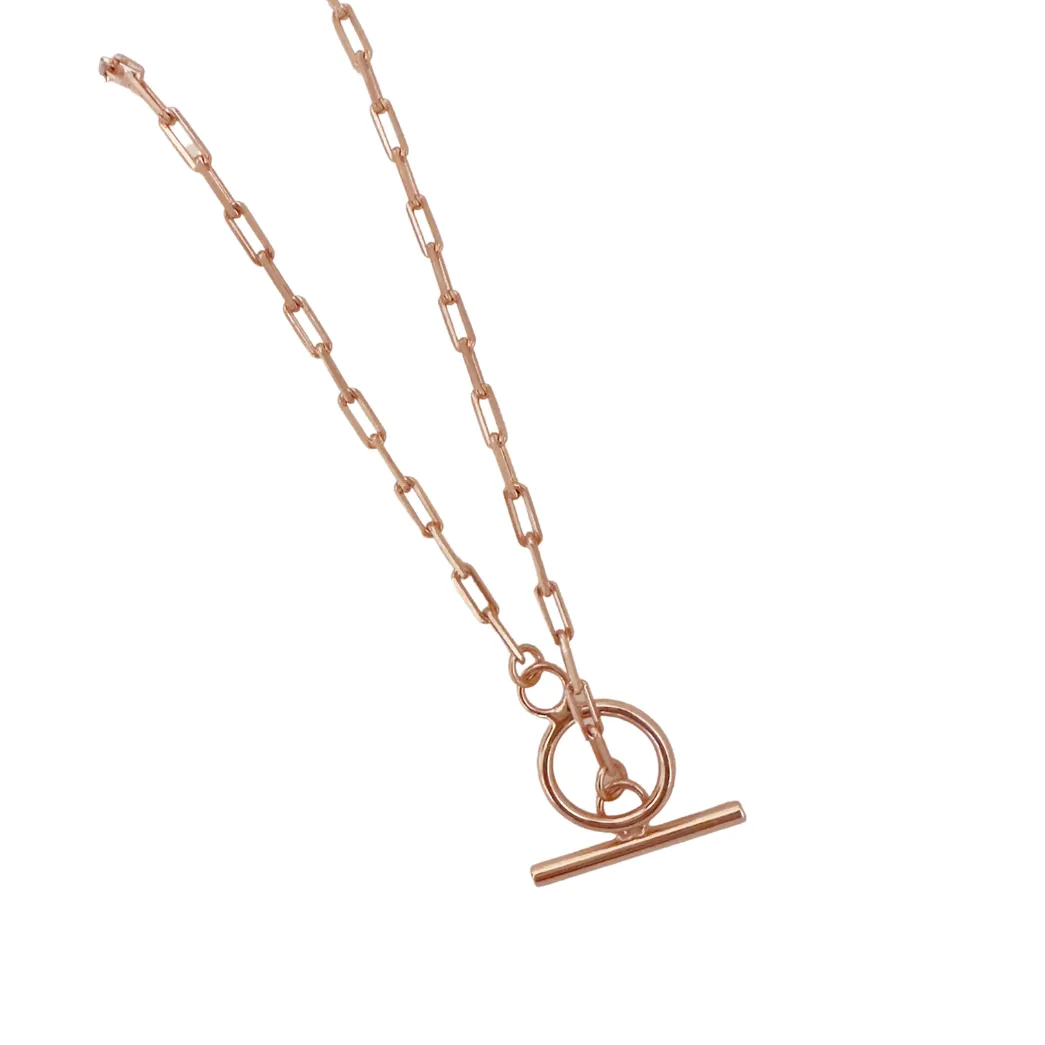 Calista Toggle Chain Necklace