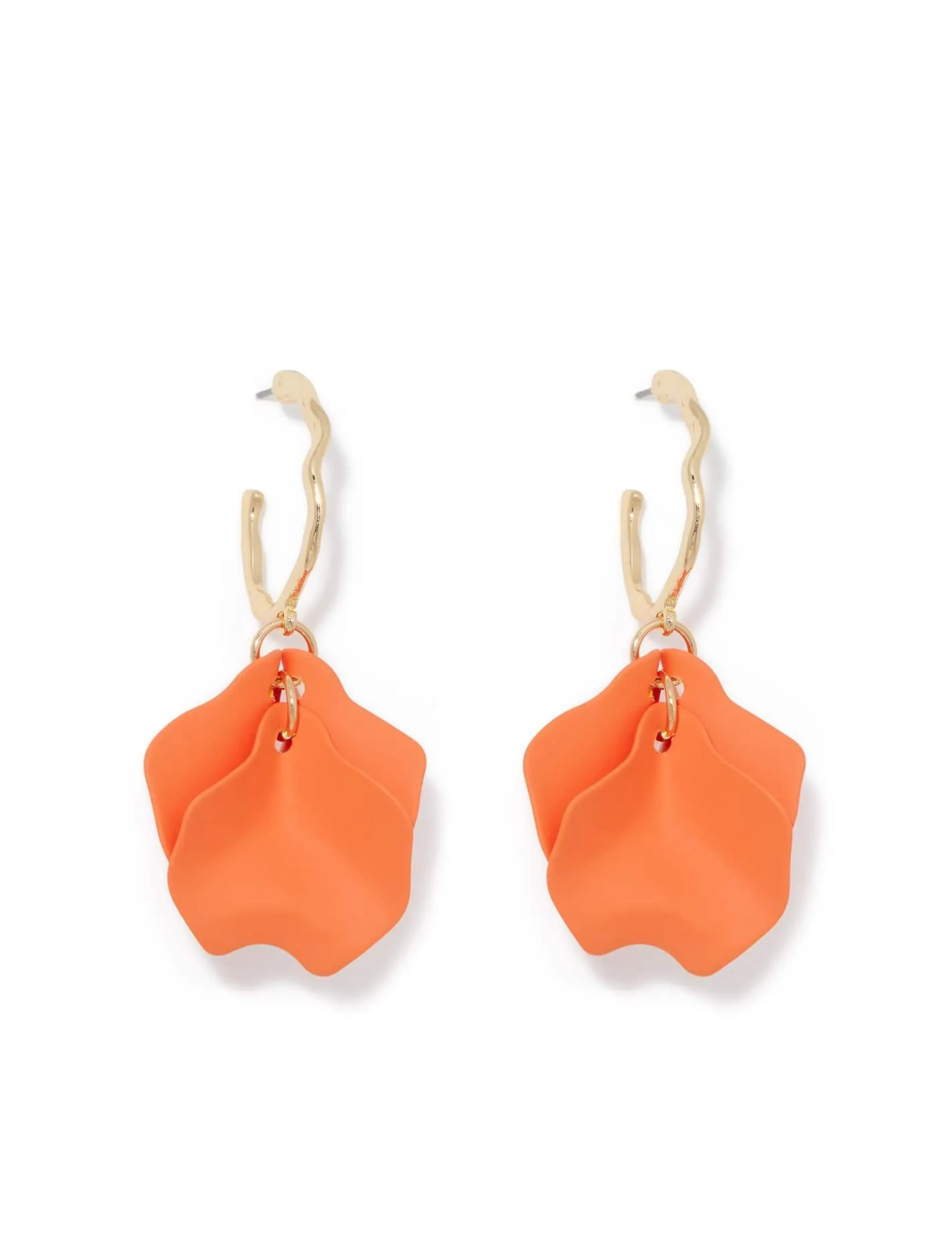 Cassie Camy Organic Hoop Earrings