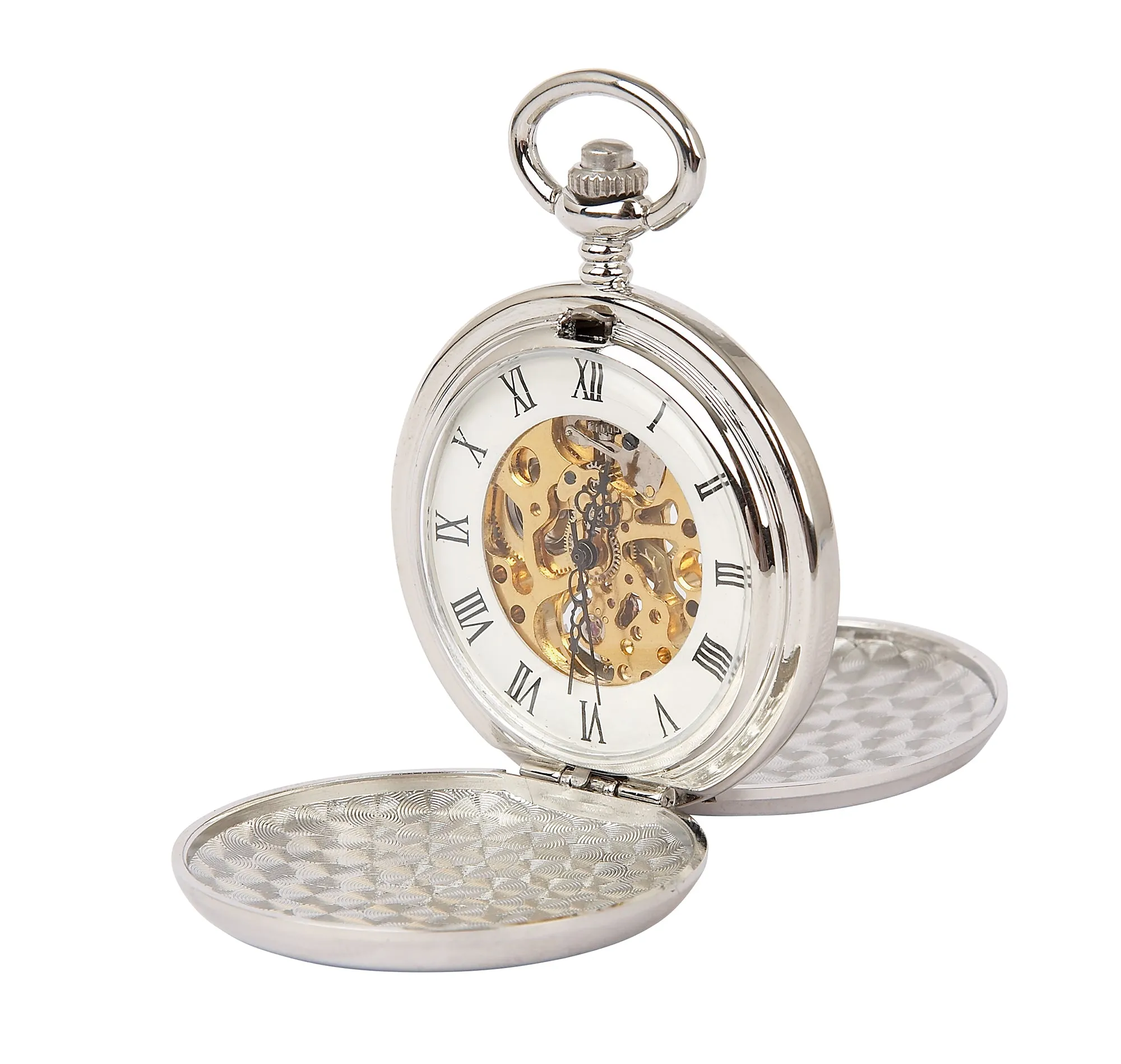 Celtic Thistle Mechanical Pocket Watch - PW103M