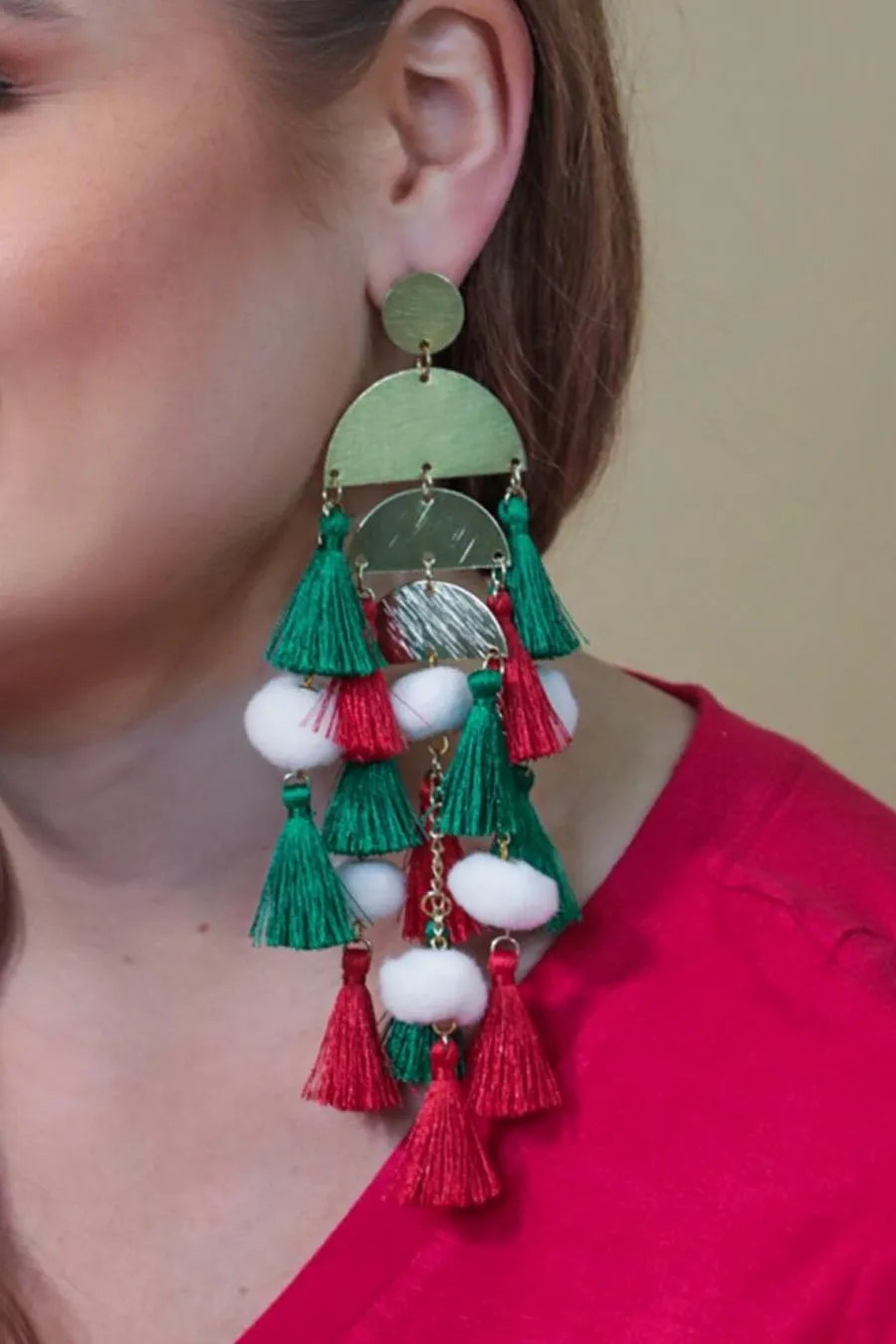 Chandelier Tassel Earrings