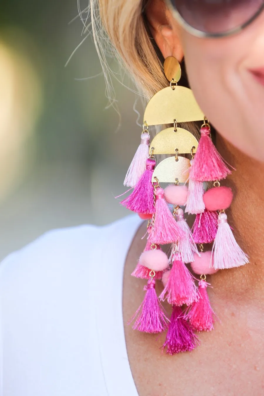 Chandelier Tassel Earrings